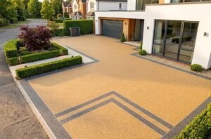Custom Resin Driveway Design