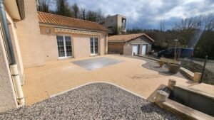 Resin Courtyard Installation